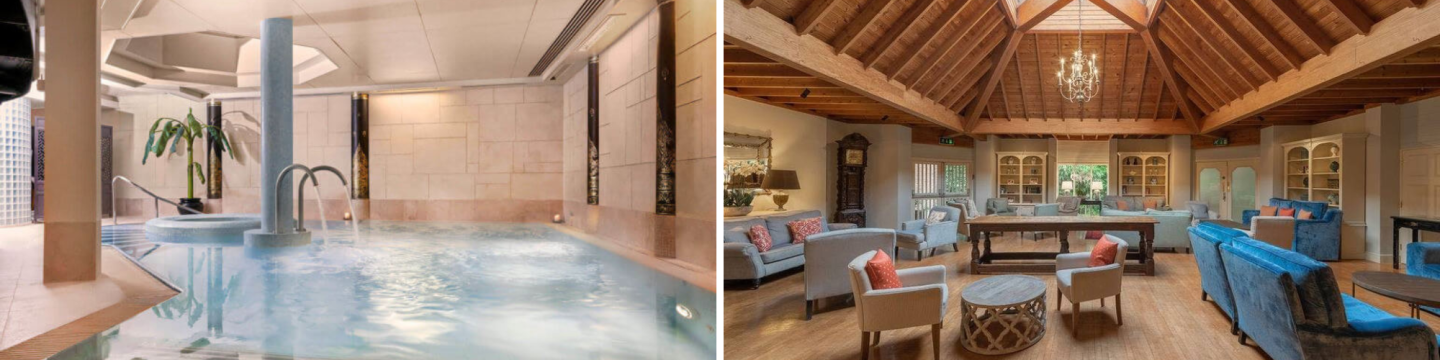 careys manor images of the spa at Careys Manor Hotel